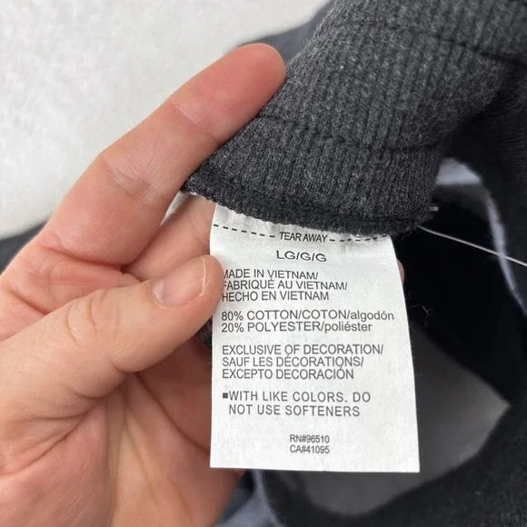 NEW UNDER ARMOUR Mens 'Hustle Fleece Joggers' Large Gray Sweatpants Knit Tapered - Picture 5 of 13